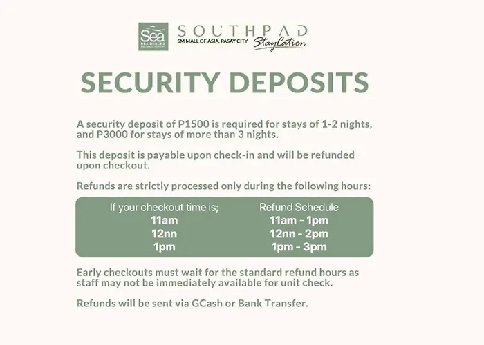 Apartamento South Pad Staycation Sea Residences Sm Mall Of Tower A, B And E