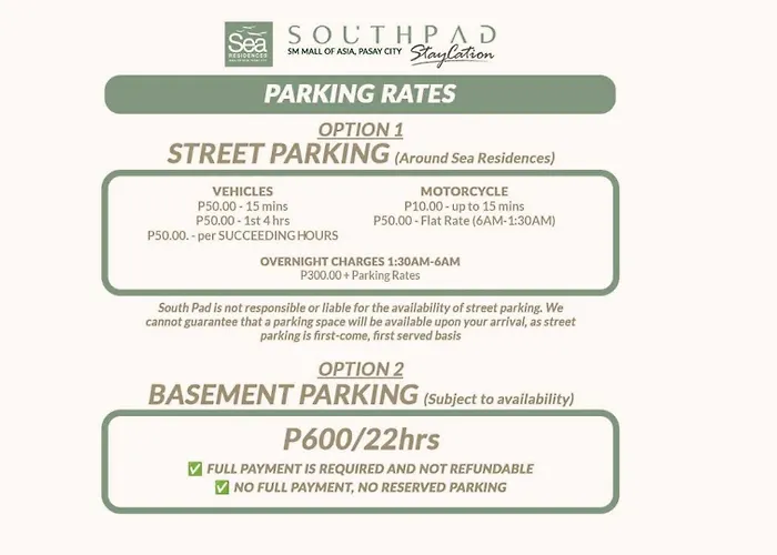 South Pad Staycation Sea Residences Sm Mall Of Tower A, B And E Apartamento Manila